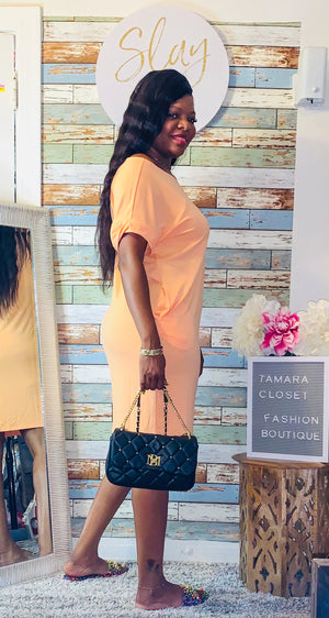 Peach Me T Dress
