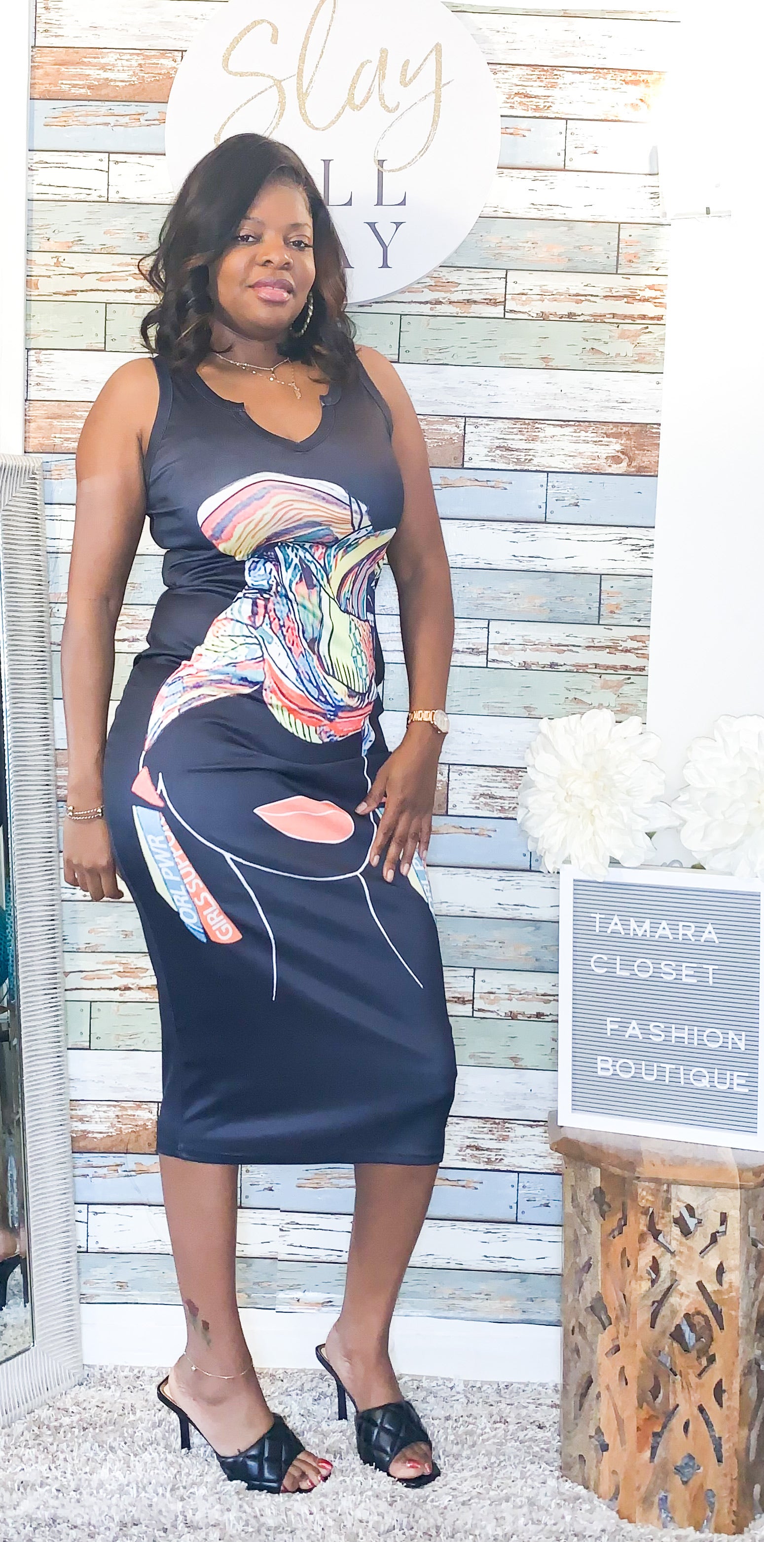 Kensie Midi Dress