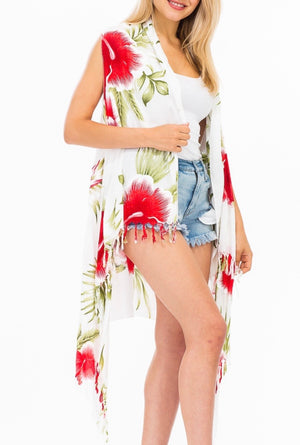 HIBISCUS CARDIGAN