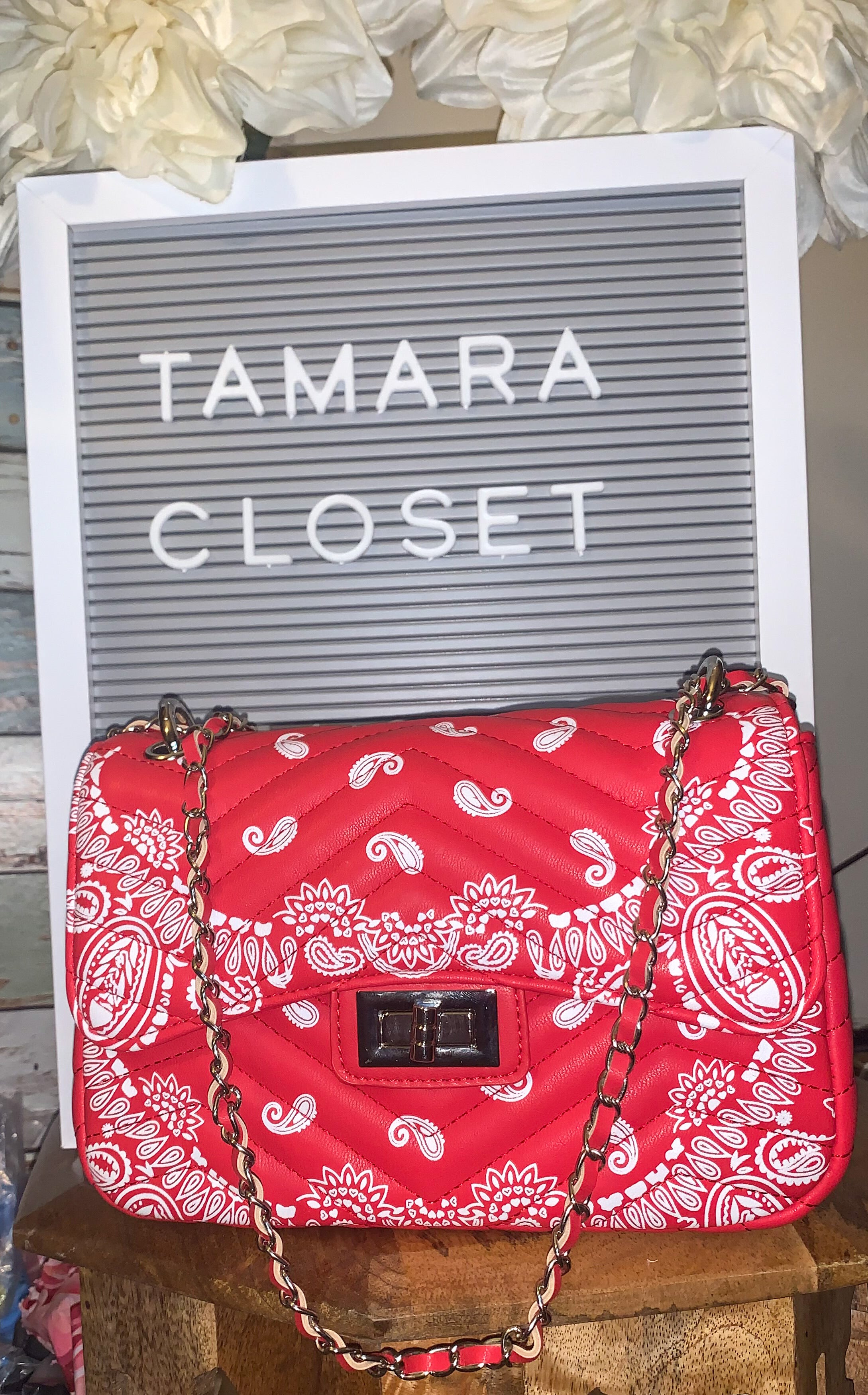 Bandanna Cross Body Purse