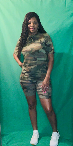 CAMO SHORTS SET - Tamaracloset