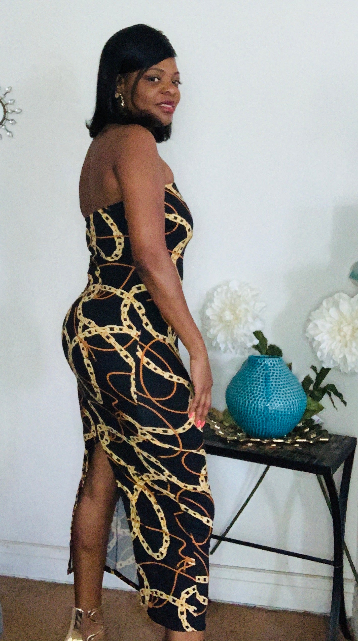CHAIN REACTION TUBE DRESS - Tamaracloset