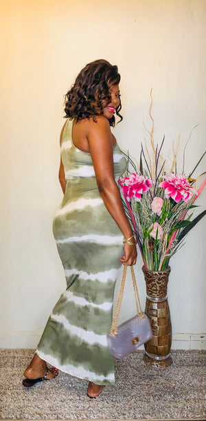 Olive Maxi Dress