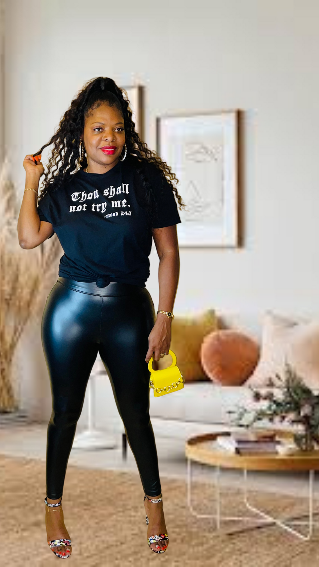 Thou shall not try me t-shirt