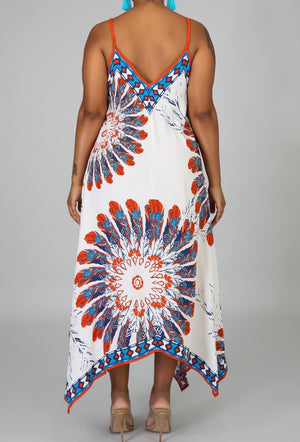 SUMMER VIBES MIDI DRESS (PRE-ORDER) - Tamaracloset