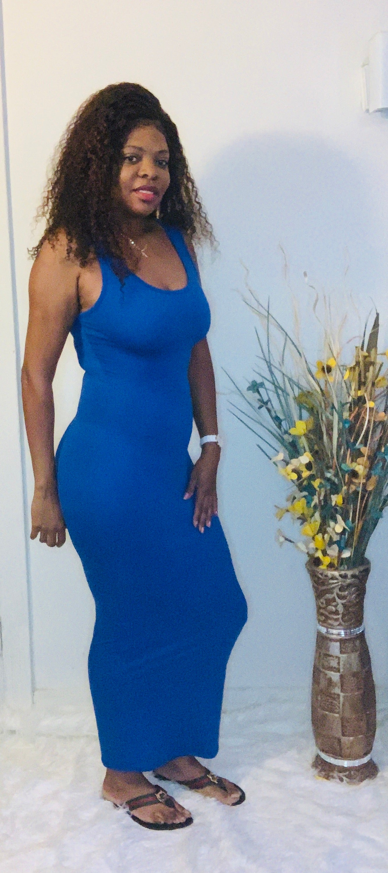 Blaire Bodycon Maxi Dress - Tamaracloset