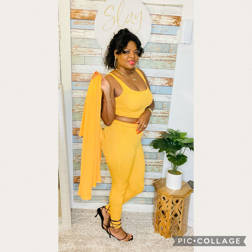 Fall Set (mustard)
