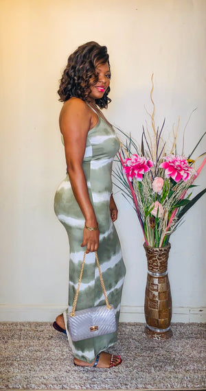Olive Maxi Dress